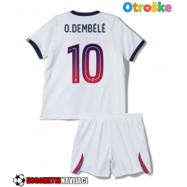 Otroške Nogometnih dresov Paris Saint-Germain Ousmane Dembele #10 Gostujoči 2026-27 Kratki rokavi (+ hlače)